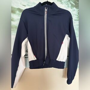 Wilson Tennis Navy Jacket with White & Red Trim